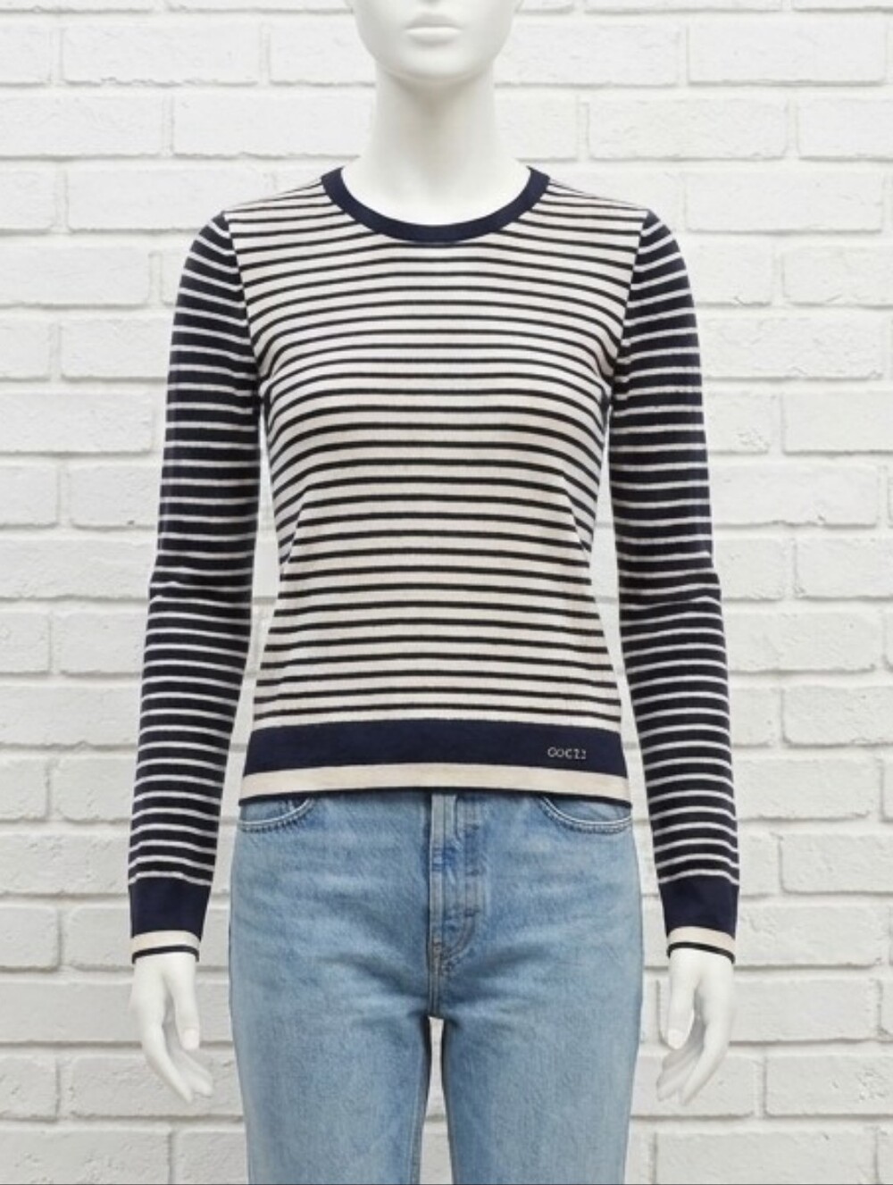 Gucci stripe cashmere sweater